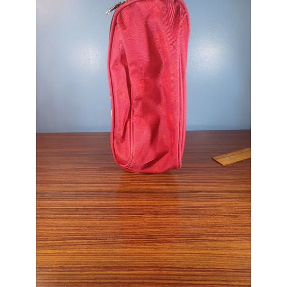 Disney Red Mickey Mouse Cooler Lunch Bag Family Size Multi Compartment Pockets - Picture 12 of 13